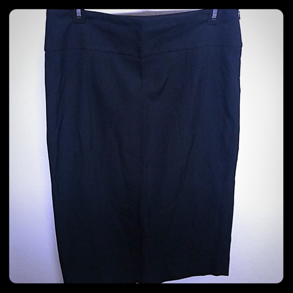 Zara classic pencil black skirt